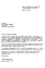 Letters From a Nut - Lakers